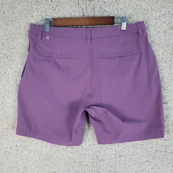Lululemon Shorts Men's Size 33 8" Purple Commission Short Oxford Classic - Picture 6 of 11